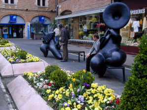 Street Art in Albi's historic centre