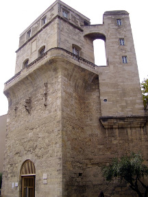 Babote Tower, One of the two remaining towers of the commune cloture fortification built in the 14th century, the Tour de la Babote was renovated in the 18th century to house the
	astronomy observatory of the Academy of Science.