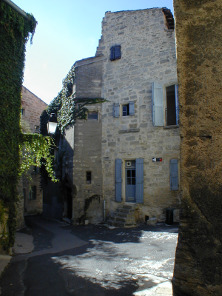 Another typical Pézenas street with stone built homes