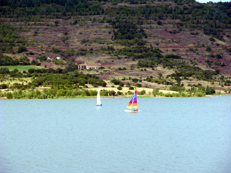 Lac de Salagou near Bédarieux