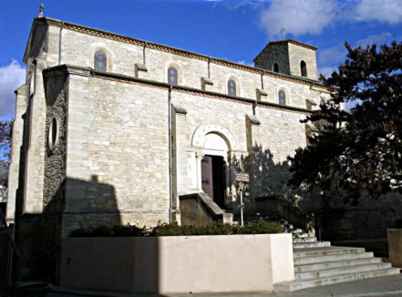 Church of St Sylvestre - St Colombe, Colombiers, Midi Canal